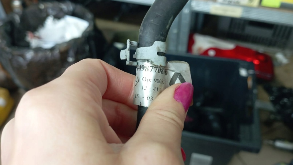 фото №2, Wąż труба шланг wody 144987708r renault clio v