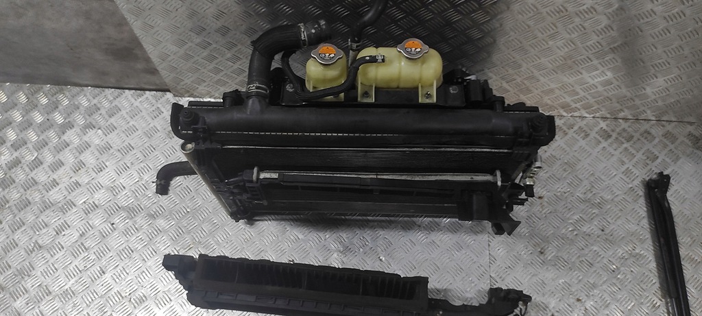 фото №10, Infiniti q50 q60 3.0t радиатор вентилятор 400km