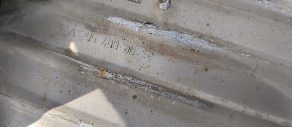 Гаситель конечный катализатор выхлоп труба выхлопная mercedes glc w253 2.2 cdi Киев