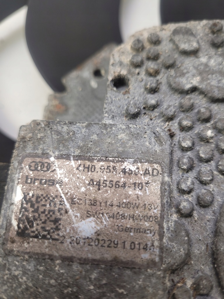 Вентилятор радіатора audi a6 c7 a7 a8 4h0959455ad Недорого