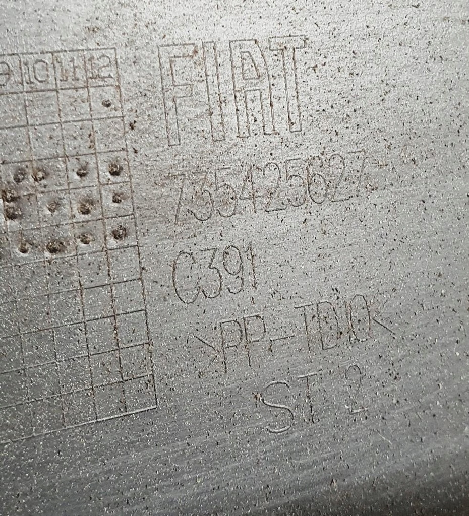 фото №11, Бампер задняя задний 268/a pdc fiat 500 kompletny