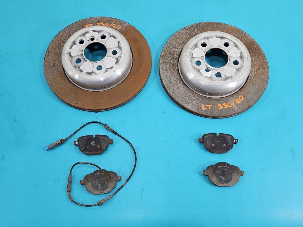 фото №1, Гальмівні диски гальмівні задня гальмівні колодки bmw ix3 g08 електричний 330mm