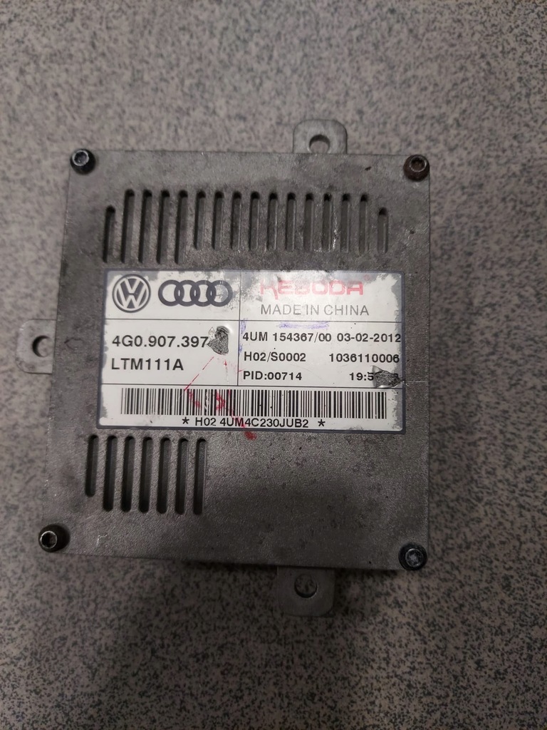 фото №1, Перетворювач модуль led audi ксенон 4g0907397p