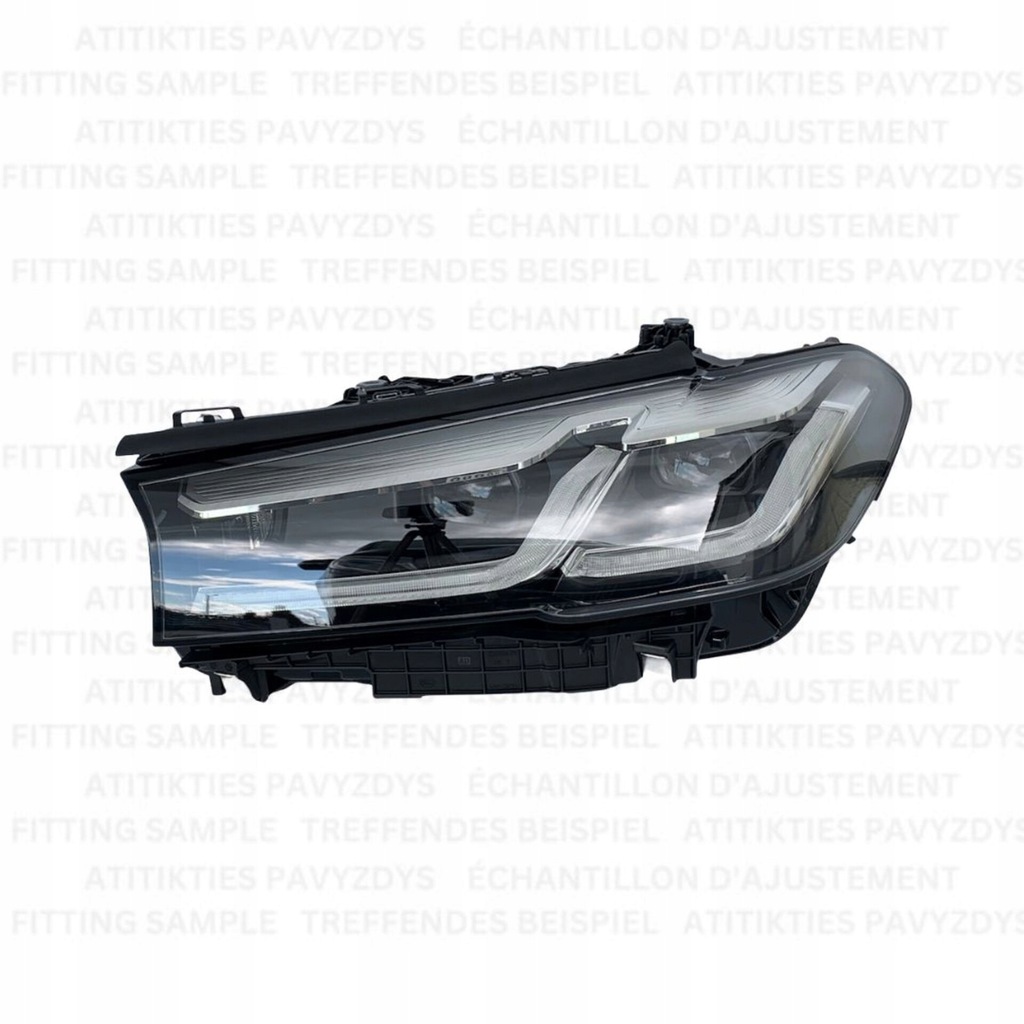 фото №8, Bmw 5 g30 lci f90 адаптивный led sprawa фара