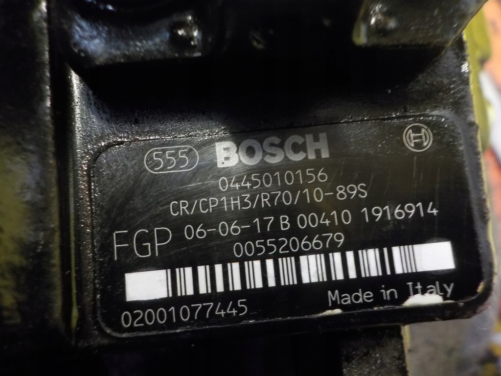 фото №5, Fiat sedici sx4 1.9 ddis m-jet 09r 120km d19aa насос впрыскная 0445010156