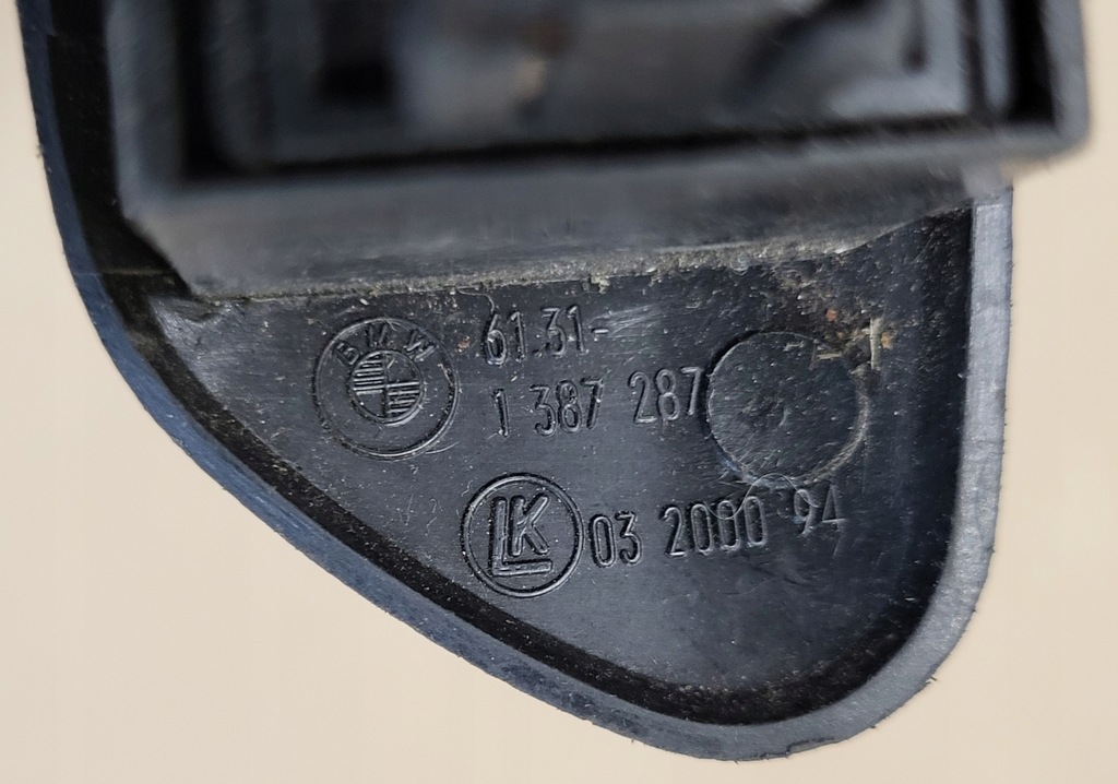 фото №11, Перемикач ручка регулювання дзеркал зовнішніх bmw 3 e36 1387287 оригінальний номер