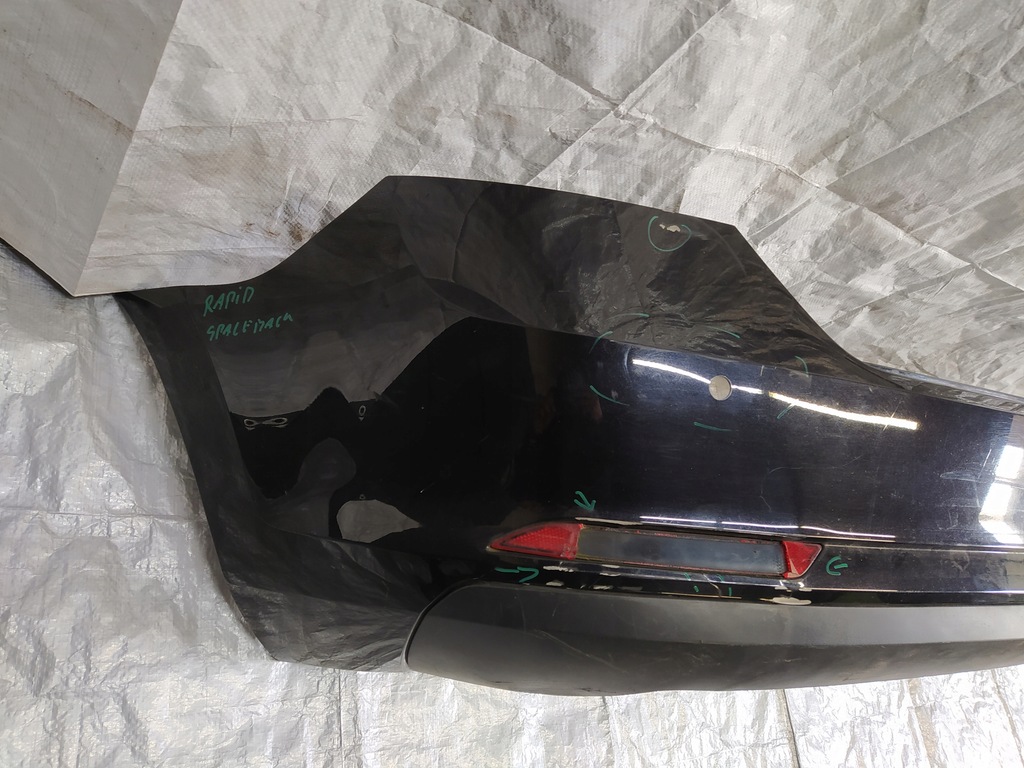 фото №4, Бампер задний задняя skoda rapid 12- spaceback