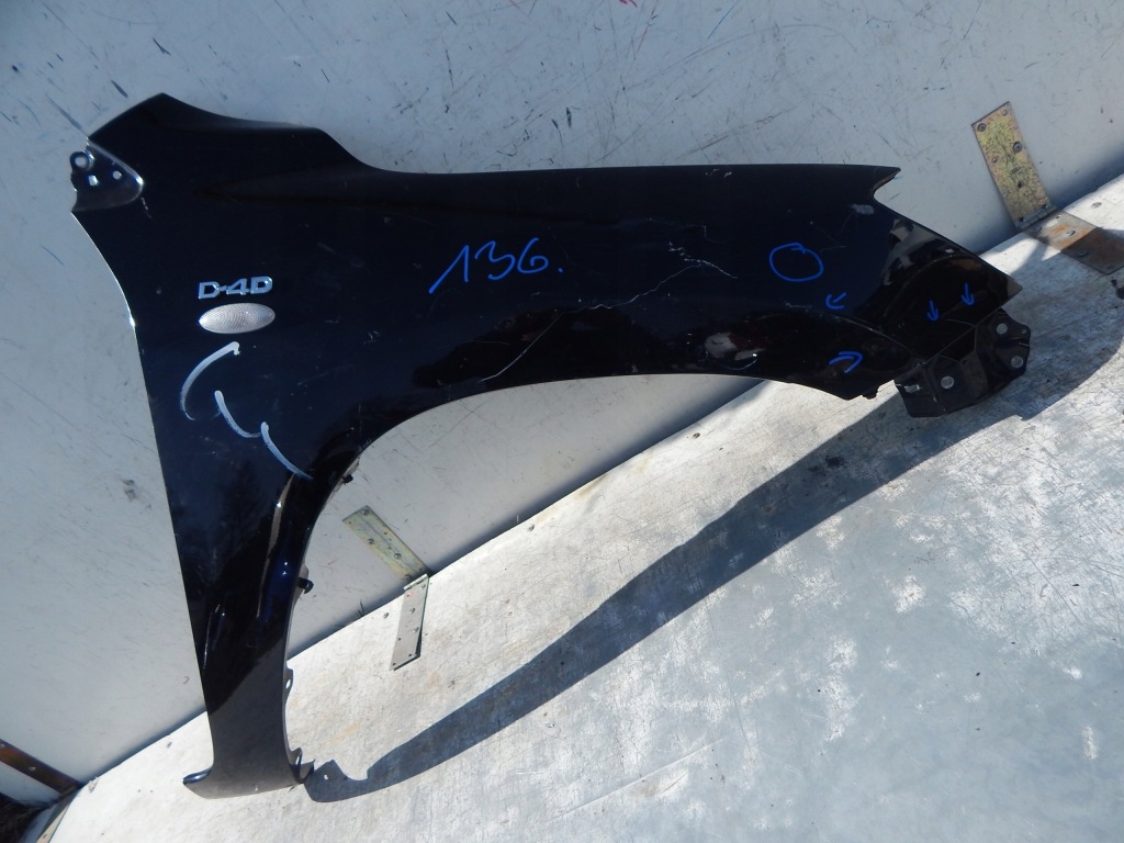 фото №1, Toyota rav4 iii 06-012 крыло правый перед передний