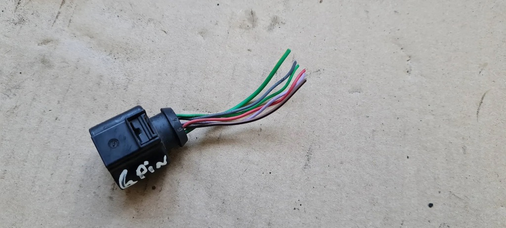 фото №7, Sq5 8r q5 lift штекер колодка соединитель 4h0973713 6pin s4 b8 a4 a6 c7