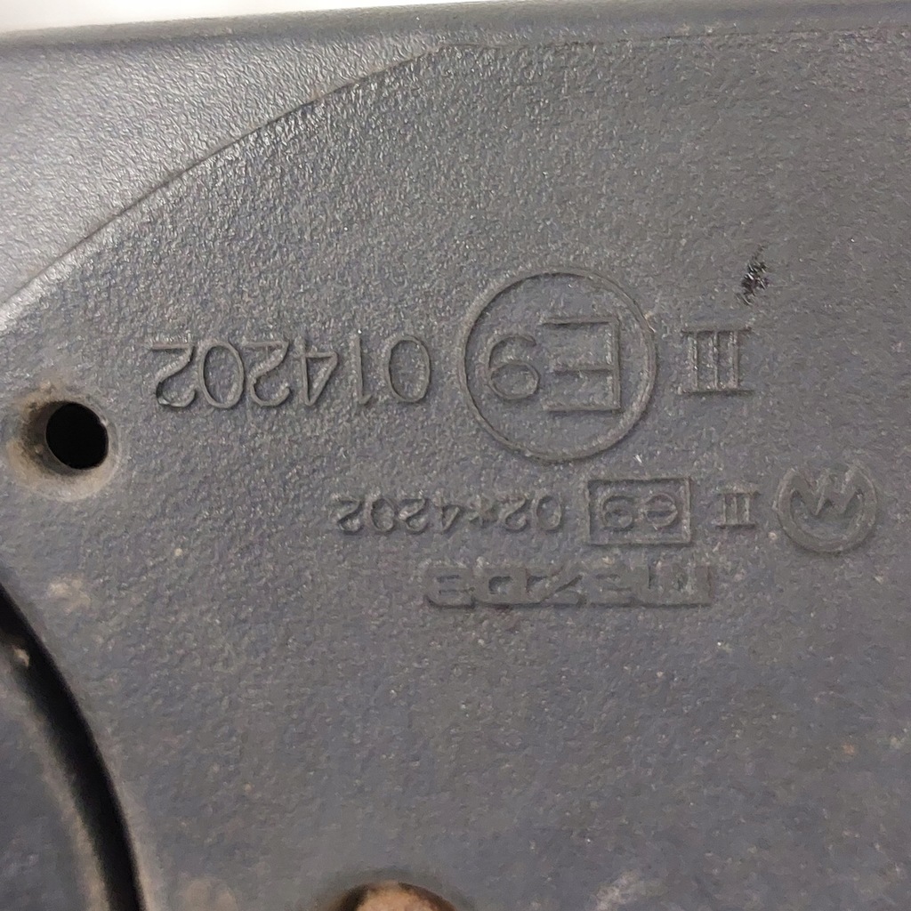 фото №13, Mazda 2 ii dy дзеркало праве електричний 5pin чорні 3m7117e714ac