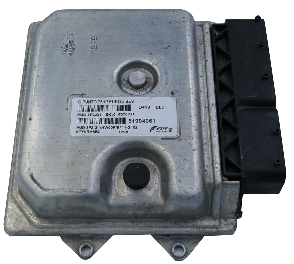 фото №1, Блок управления fiat punto grande 51904061 mjd8f2.g1