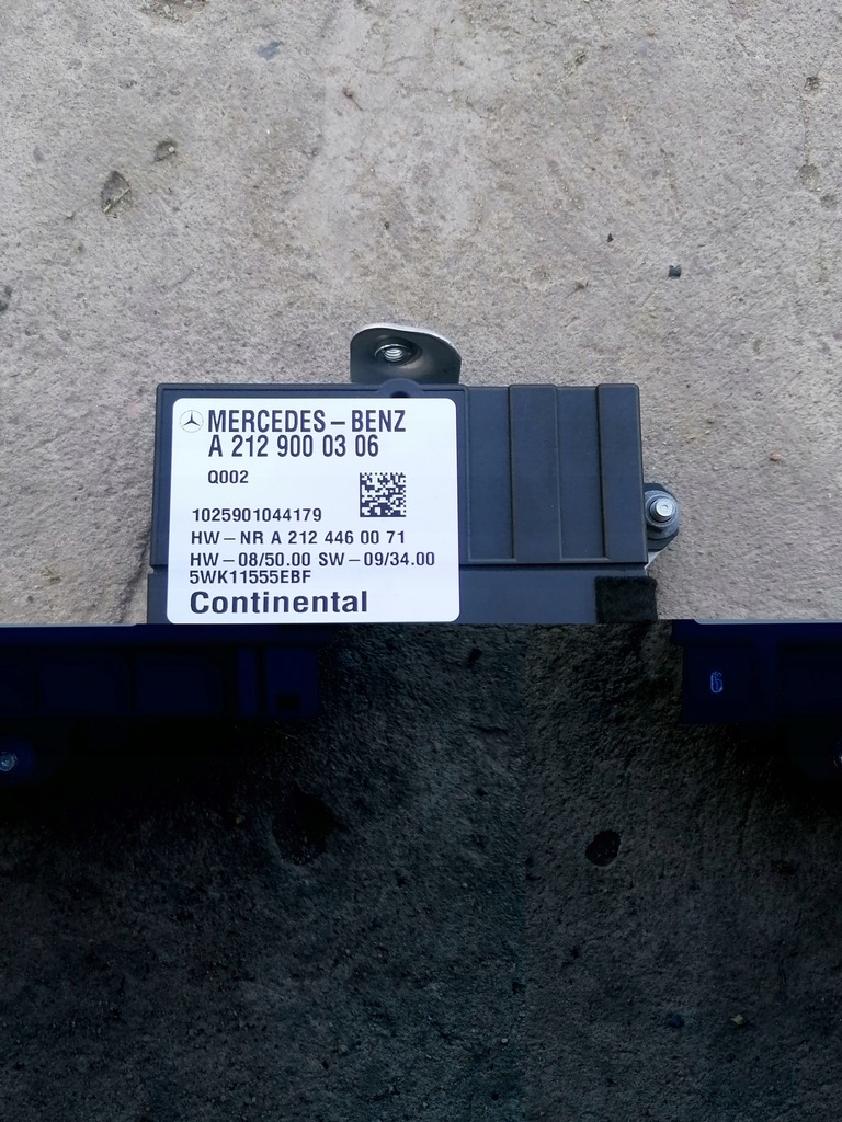 фото №1, Mercedes w221 lift модуль насоса топлива блок управления