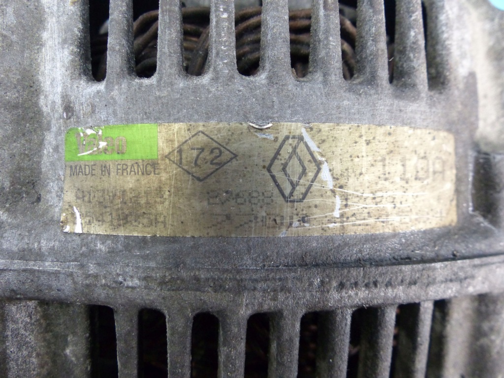 Test генератор renault megane купе 1.6 8v wiel в Украине