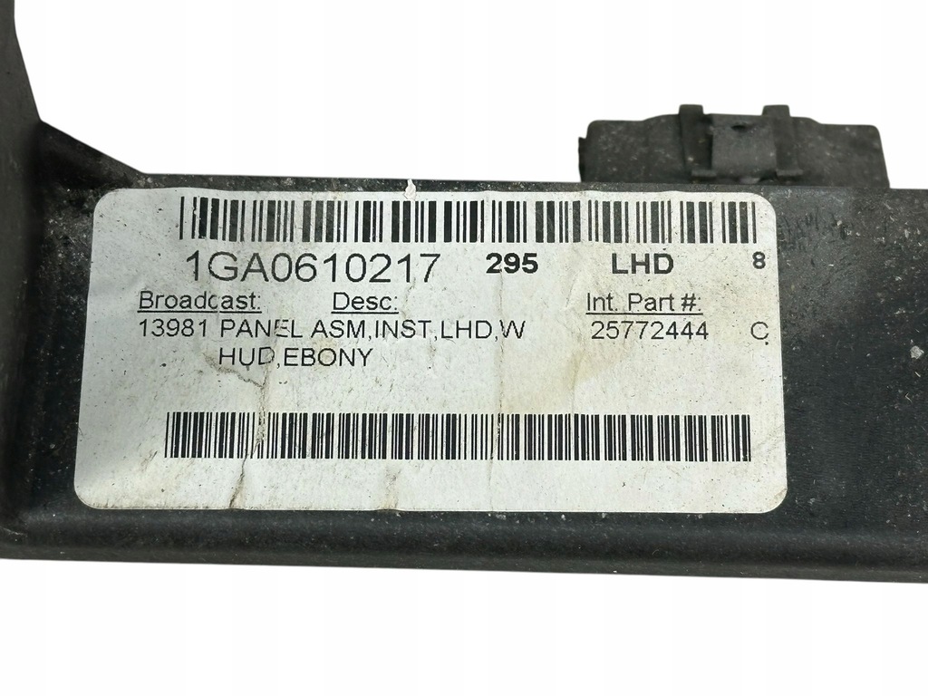 фото №9, Cadillac sts 05-11r панель приладів приладова консоль панель приладів оригінал oem