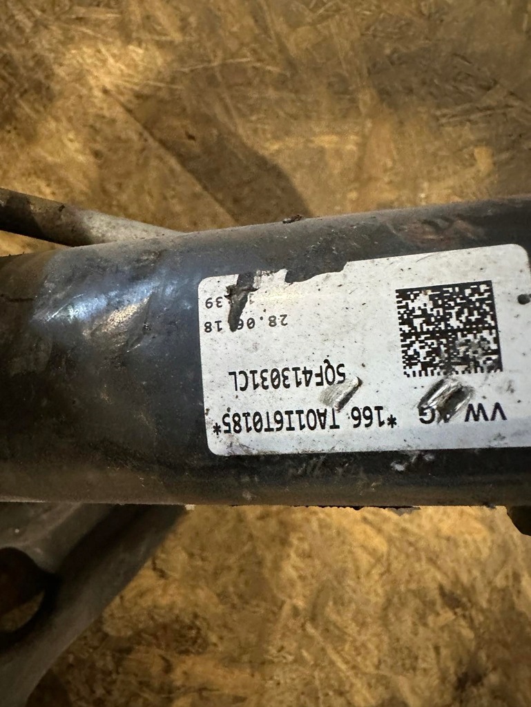 фото №5, Vw tiguan ii skoda kodiaq 2.0 tdi поворотный кулак амортизационная стойка правый 5qf413031cl