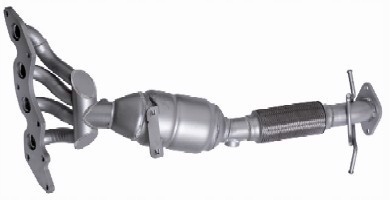 фото №1, Катализатор ford focus 1.8 2004- euro 4 1253454