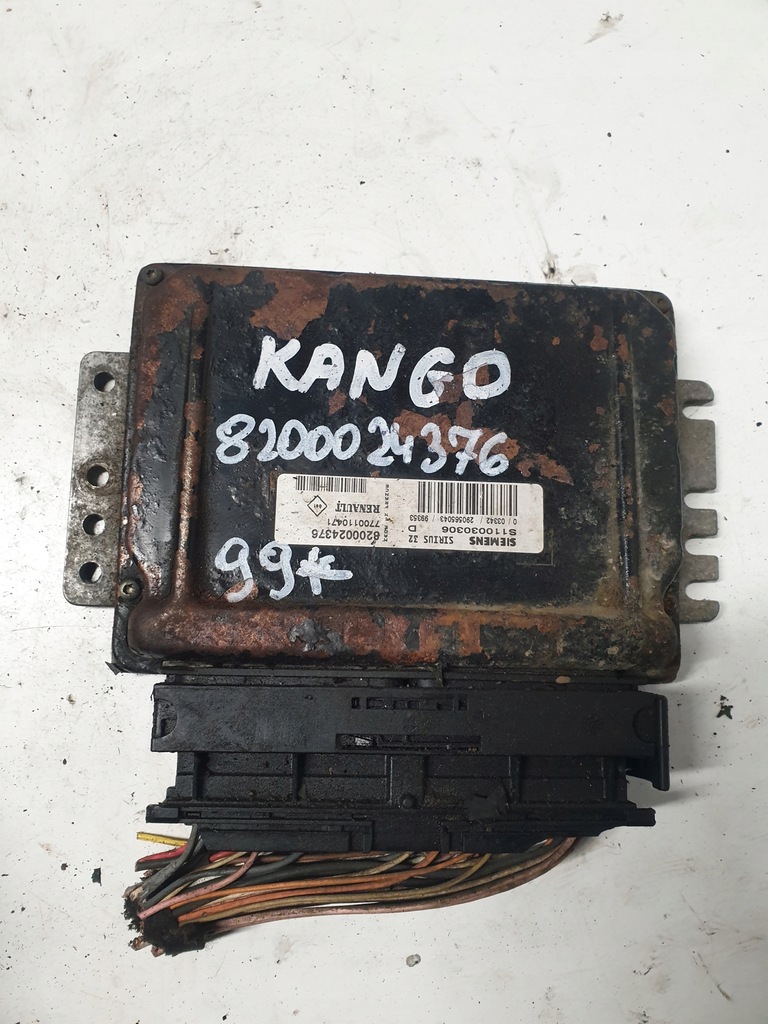 фото №1, Блок управления двигателя renault kangoo 8200024376