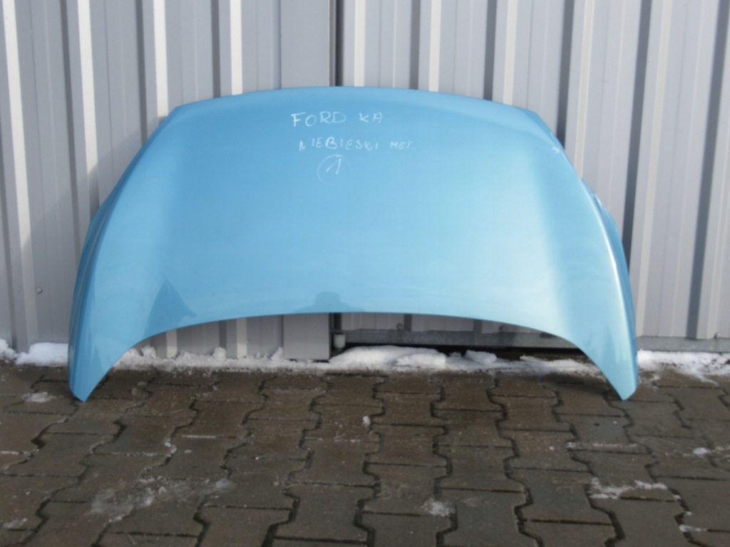 фото №1, Ford ka mk2 ii 2 08-15 капот niebieska оригинал