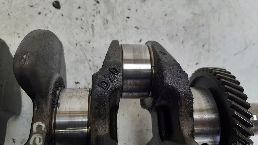 фото №6, Wał колінчастий номінал kia ceed i 2,0 crdi hb d4ea