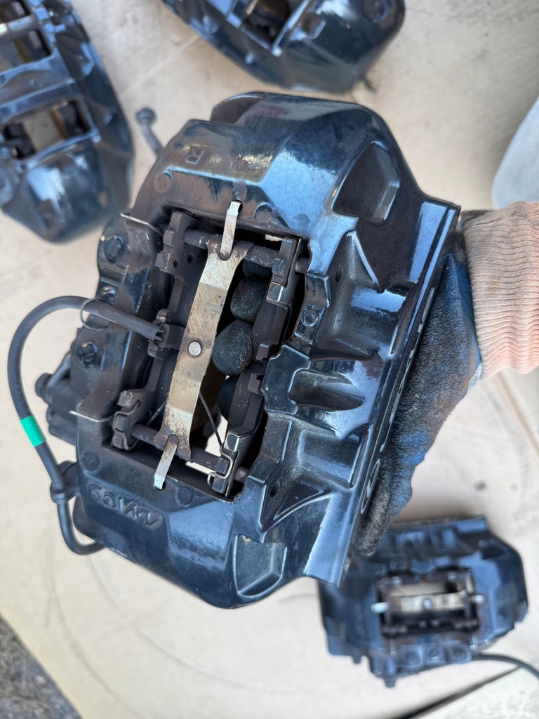 фото №10, Lexus lc lc500 lc 500 5.0 суппорт zackiski комплект тормозные диски провода le