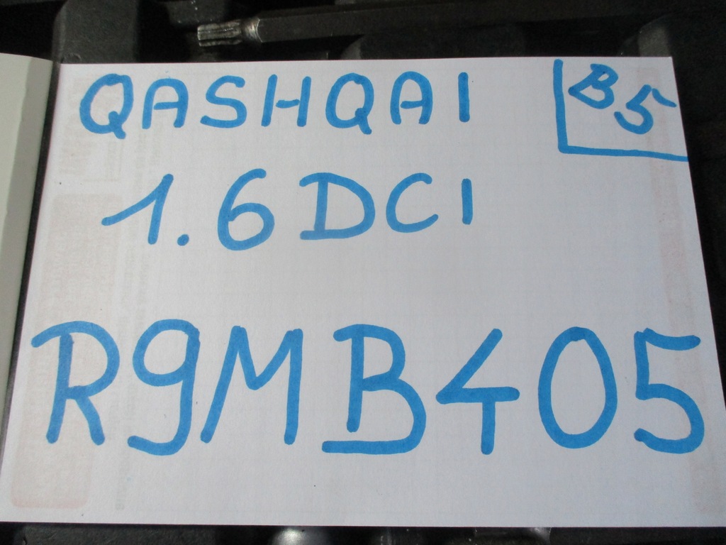 фото №7, Двигун двигун nissan qashqai 1,6dci r9mb405 kompletny