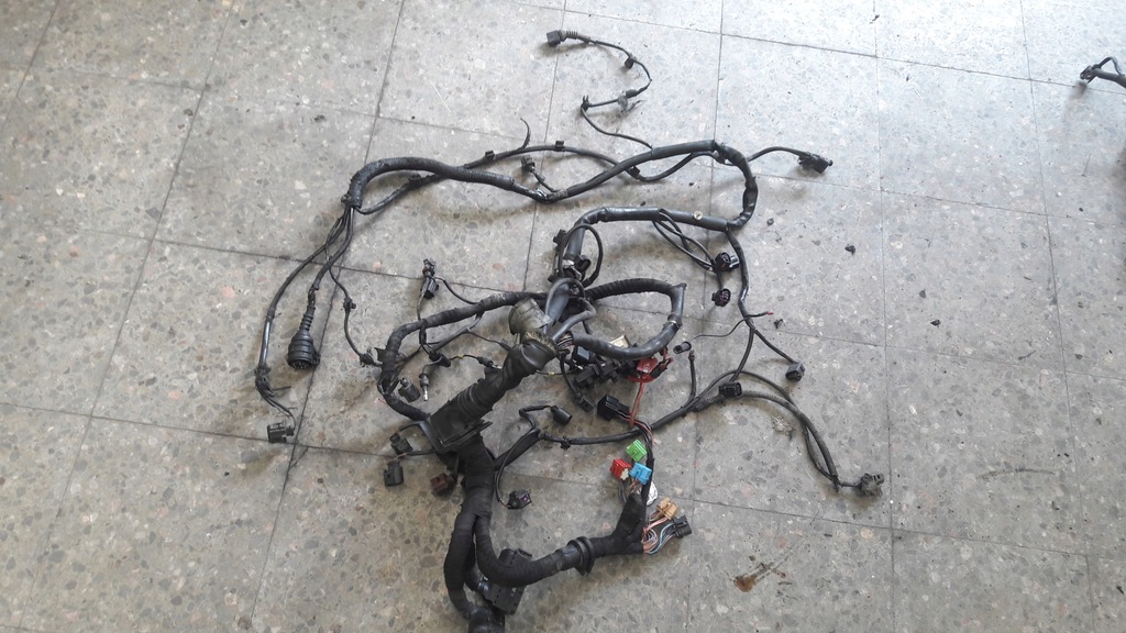 фото №9, Жгут трубопровод электропроводка двигателя audi a8 d3 3.0 tdi