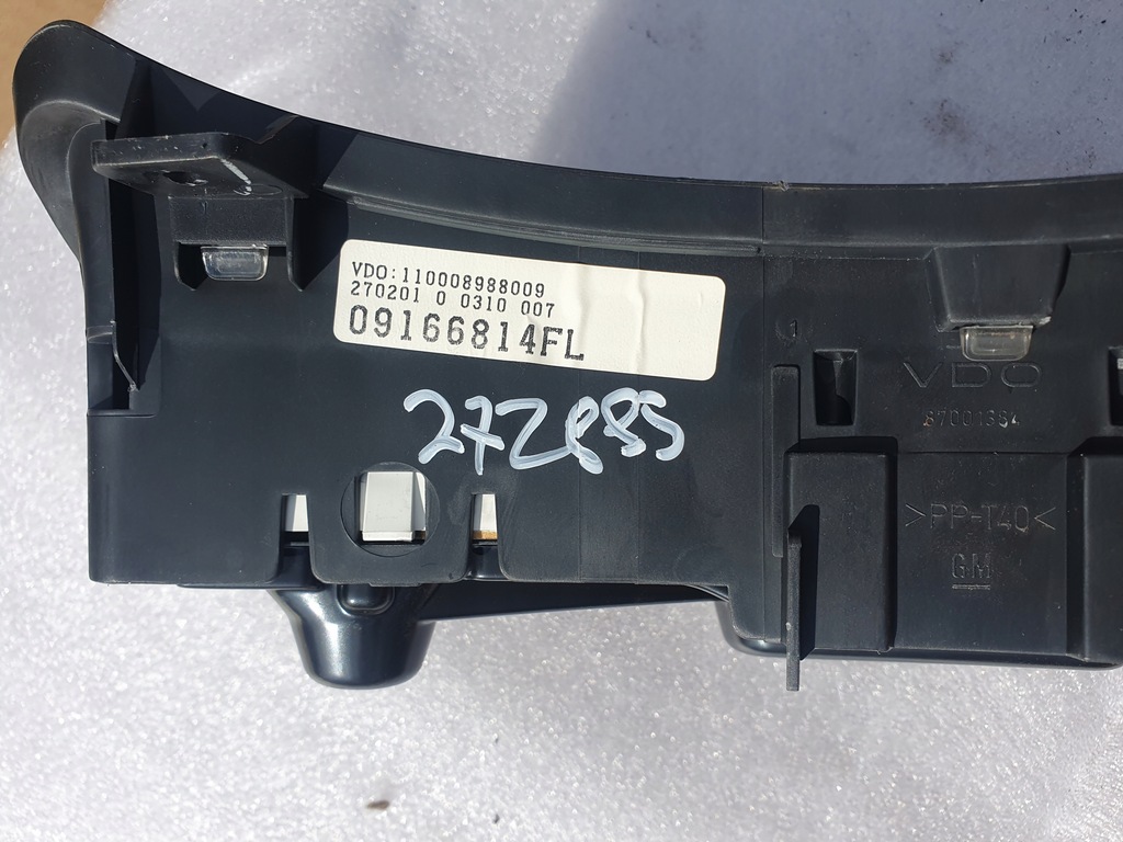 фото №9, Воздуховод подушка opel corsa c 2001r. версия 3 дверь zużyta jak na foto