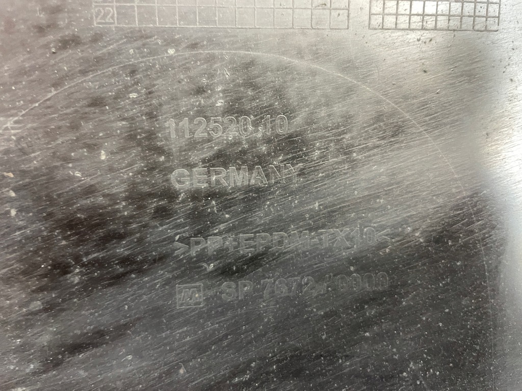 фото №11, Mini f60 countryman накладка диффузор бампера задняя