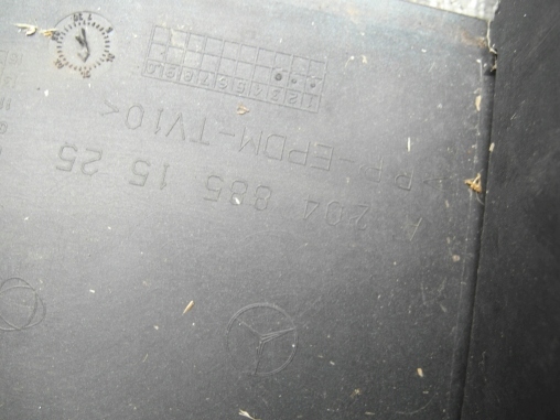 фото №9, Mercedes glk w204 бампер задня задній