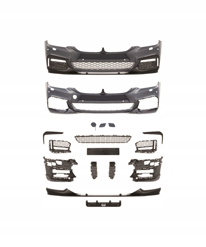 фото №1, Бампер передній bmw 5 g30 17-