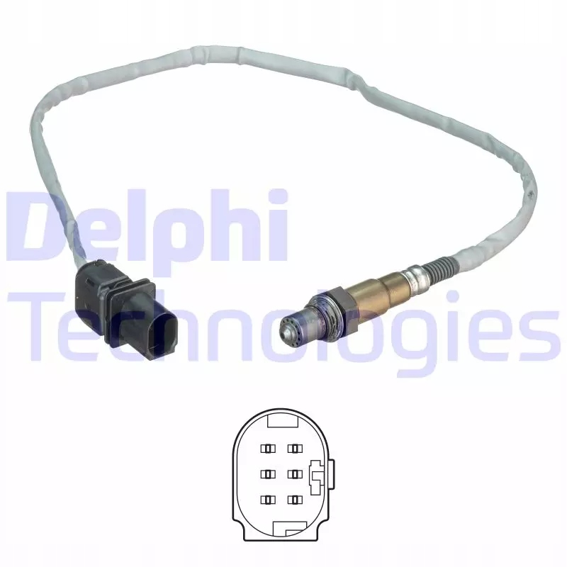 фото №3, Датчик лямбда-зонд delphi es20541-12b1 es2054112b1