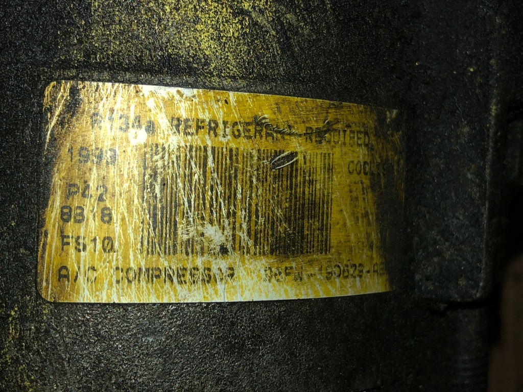 фото №6, Компрессор кондиционера ford ka 1,3b 96fw-19d623-ae