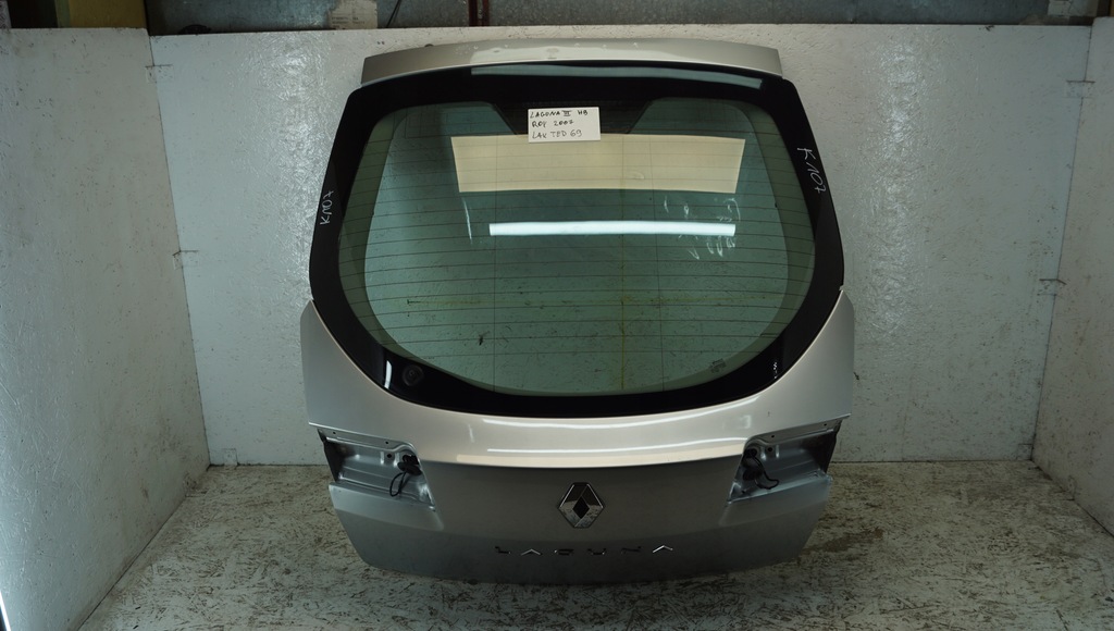 фото №2, Крышка багажника багажника задняя renault laguna iii hb ted69