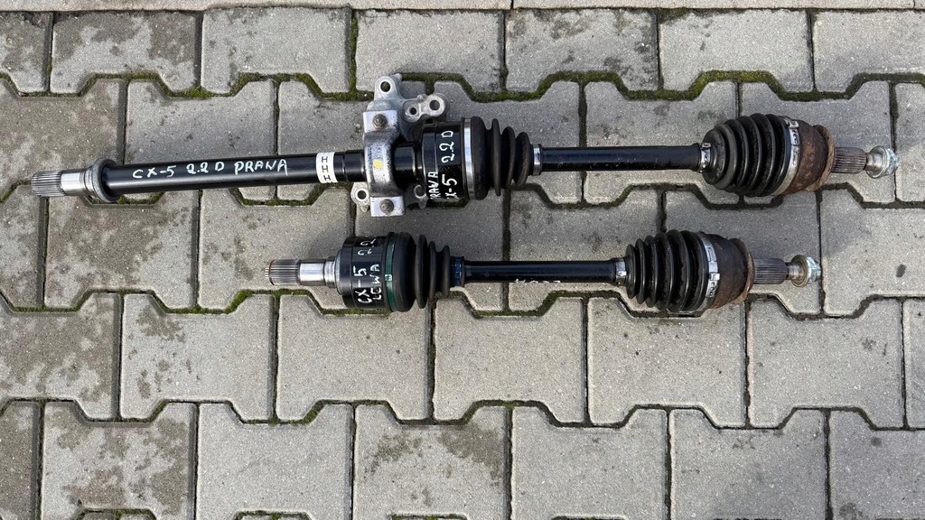 фото №1, Mazda cx-5 i 2.2d 12-18 привідний вал ліва права перед механічна коробка передач