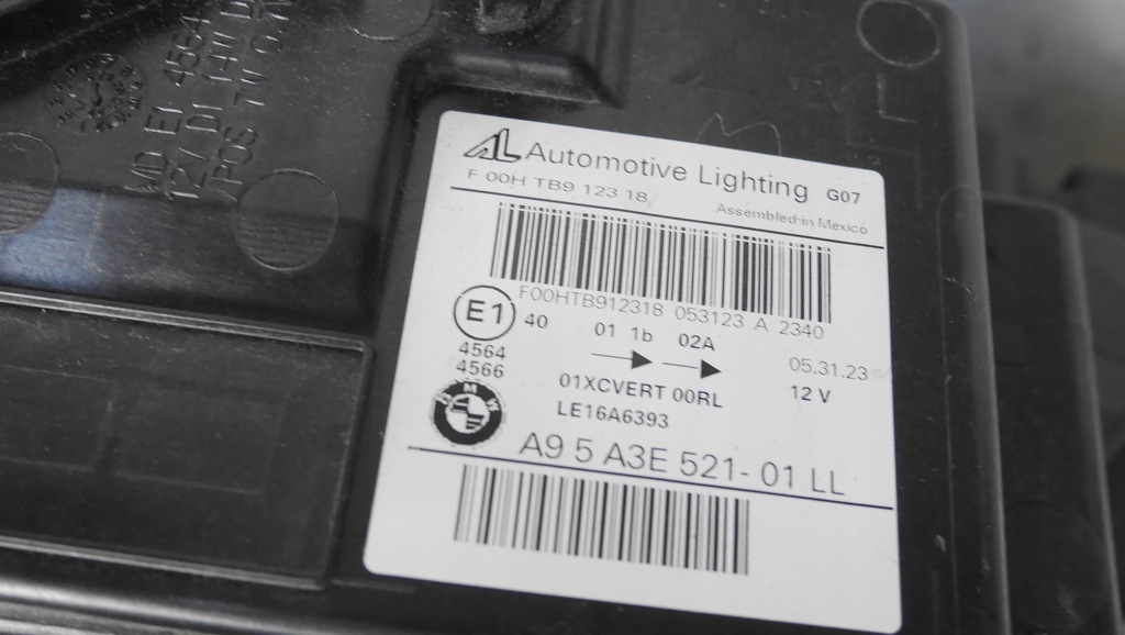 фото №11, Bmw x7 g07 лампа ліва laser europa 5a3e521 справна