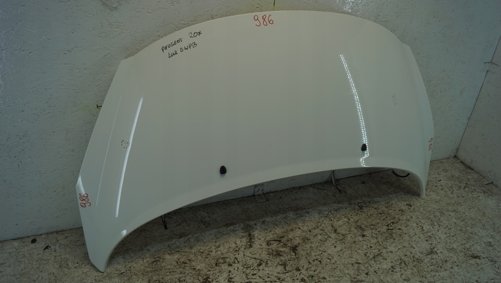 фото №13, Peugeot 207 sw lift капот кришка перед ewpb