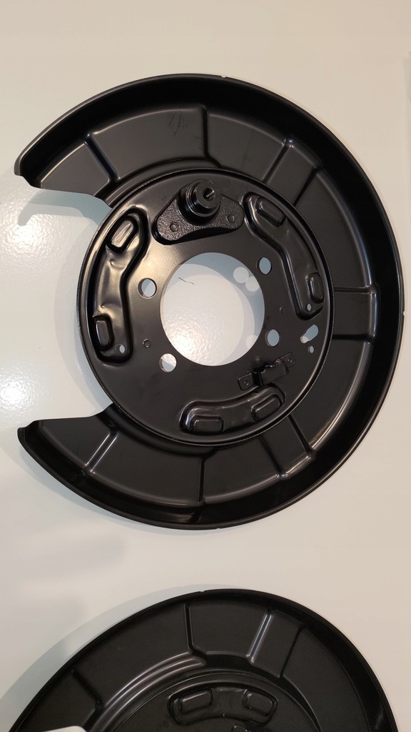 фото №7, Mitsubishi pajero тормозные диски якорные защита тормоза дисковый задняя комплект