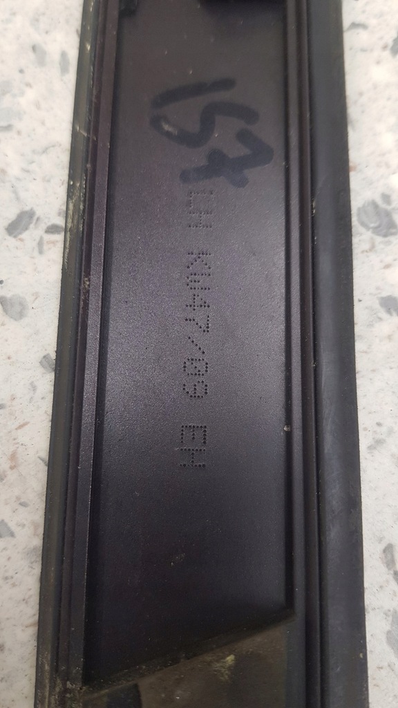 фото №6, Молдинг накладка стійка пара jaguar xj x351