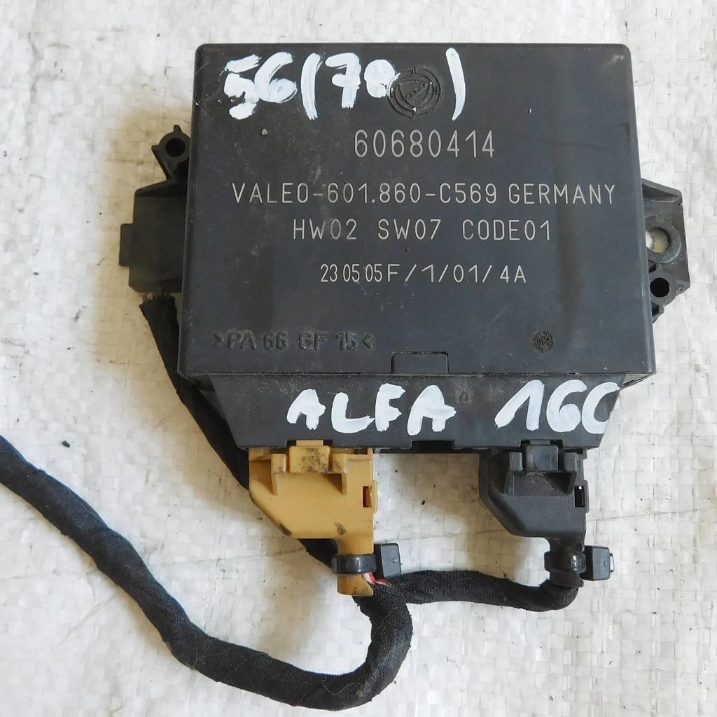 фото №1, Alfa romeo 166 модуль парковки pdc 60680414