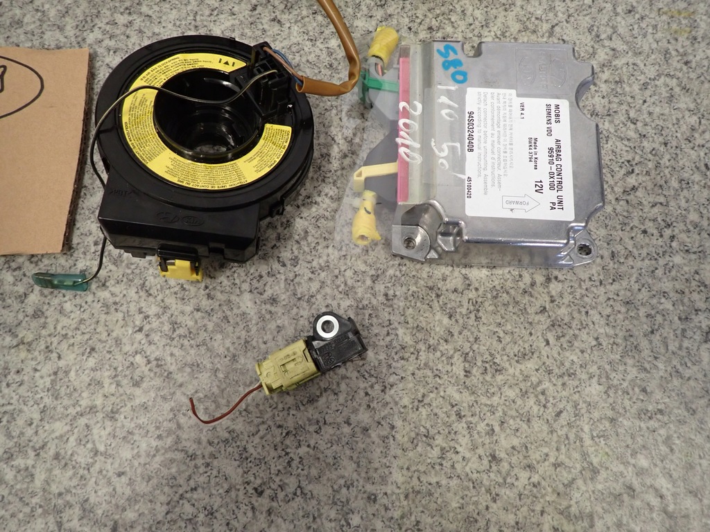 фото №5, Hyundai i10 07-13 подушки безопасности воздушные srsy