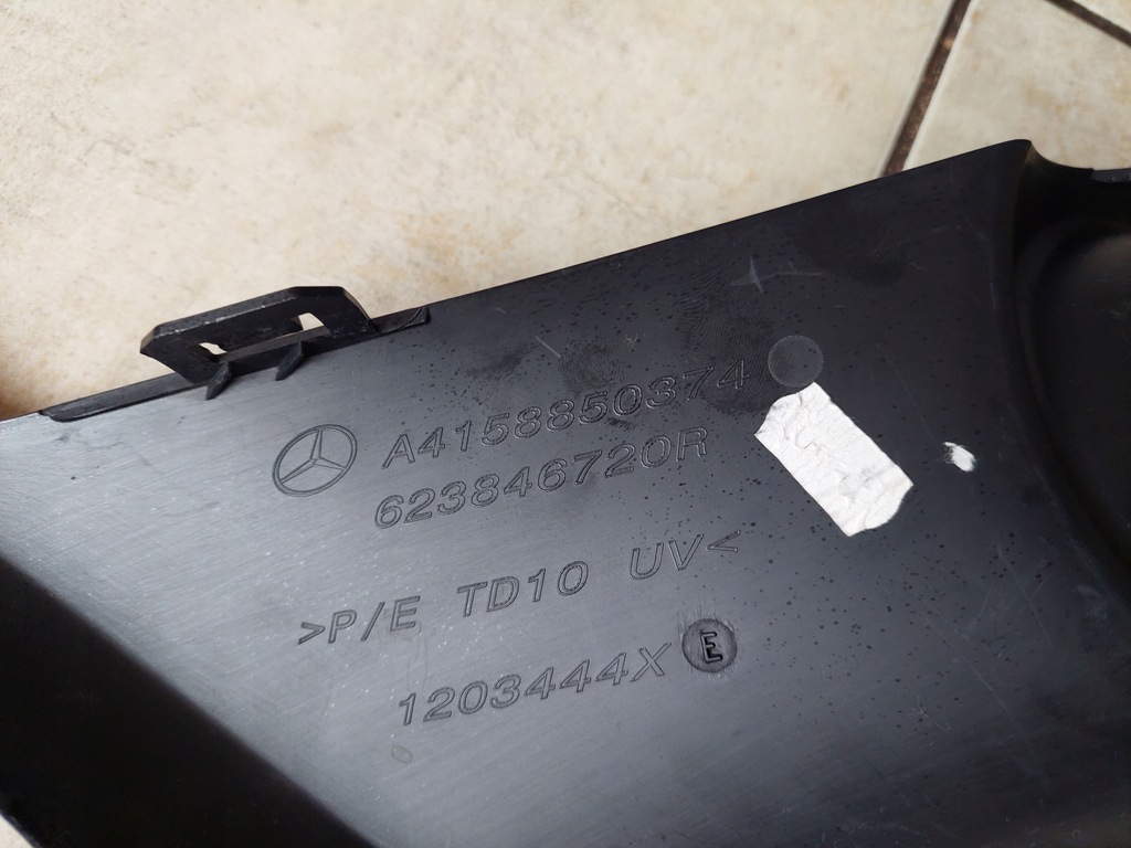 фото №13, Решітка бампера - протитуманна фара - кронштейн - mercedes citan - w415