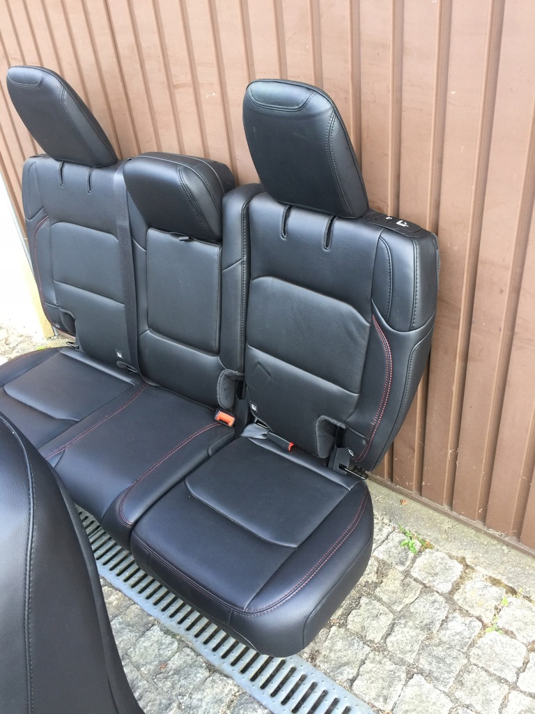 фото №5, Jeep wrangler jl 21 22 сидіння заднє сидіння шкіра rubikon