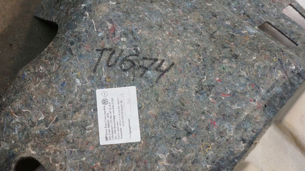 фото №7, Vw touran 1t обшивка водителя обивка коврик