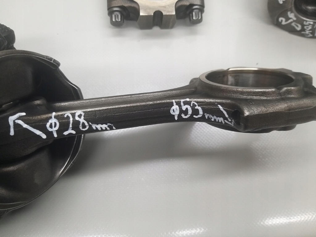 фото №12, Поршень шатун шатун 2.4 d5 185km d5244t volvo xc90 i xc60 i s60 81l118 p121