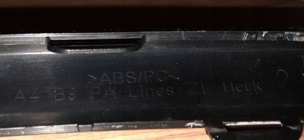 фото №10, Молдинг бампера задня audi a4 b9 a5 оригінальний номер 8w0853551d оригінал