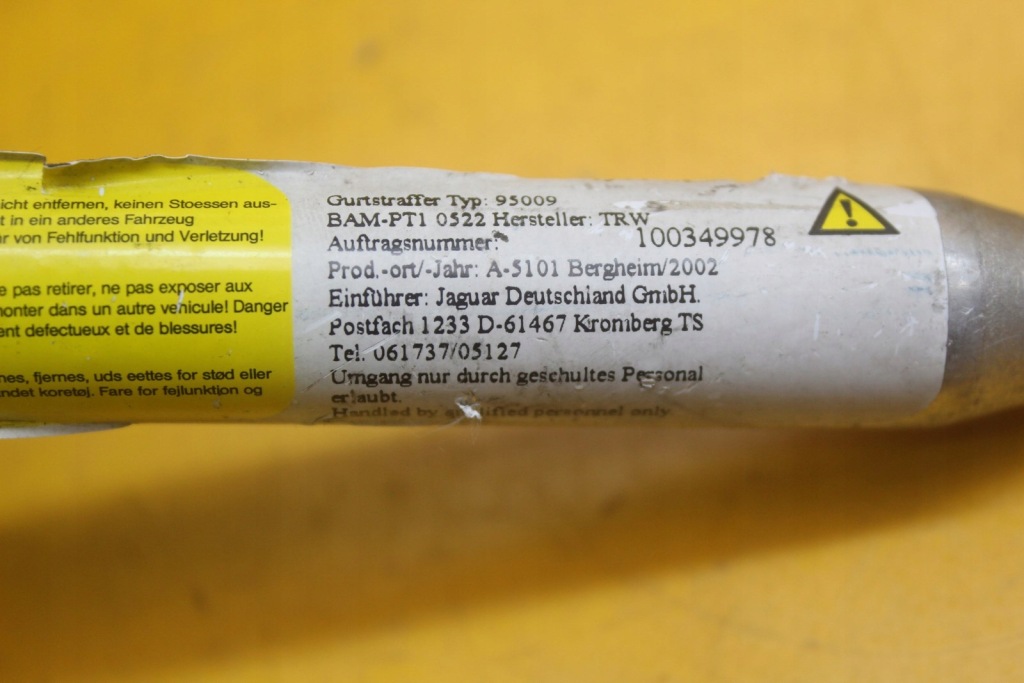 фото №13, Pas безопасности правый перед передний jaguar xj 308 33014312