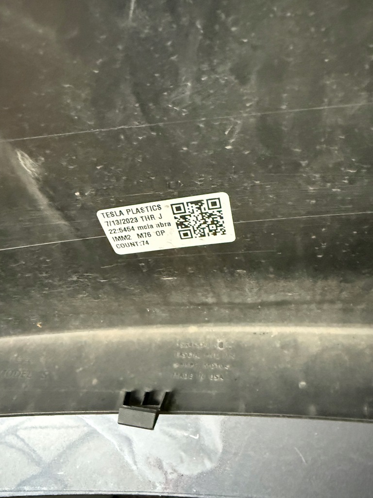 фото №12, Tesla model s plaid бампер перед передний