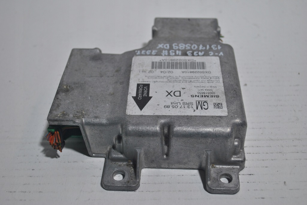 фото №6, Датчик подушка безопасности модуль opel vectra c 13170589dx
