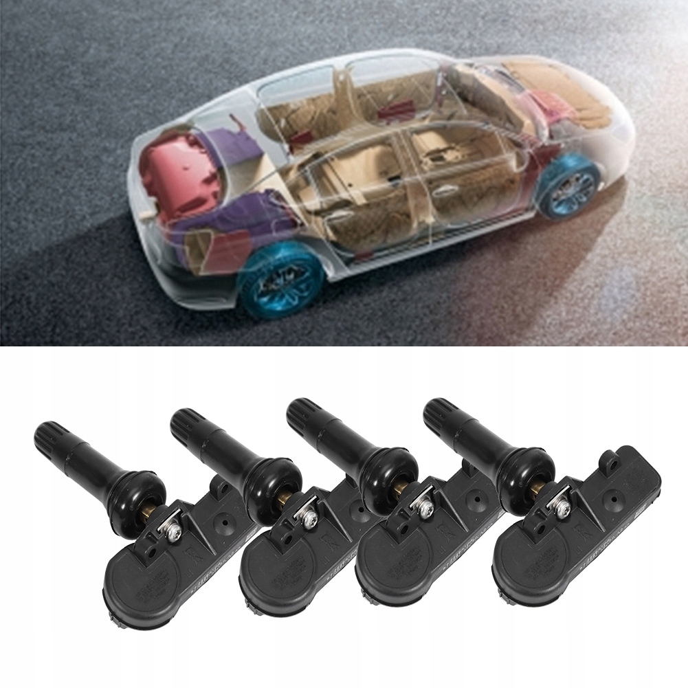 фото №5, 4 szt. датчики мониторинг давления w шинах tpms de8t1a180aa подходят