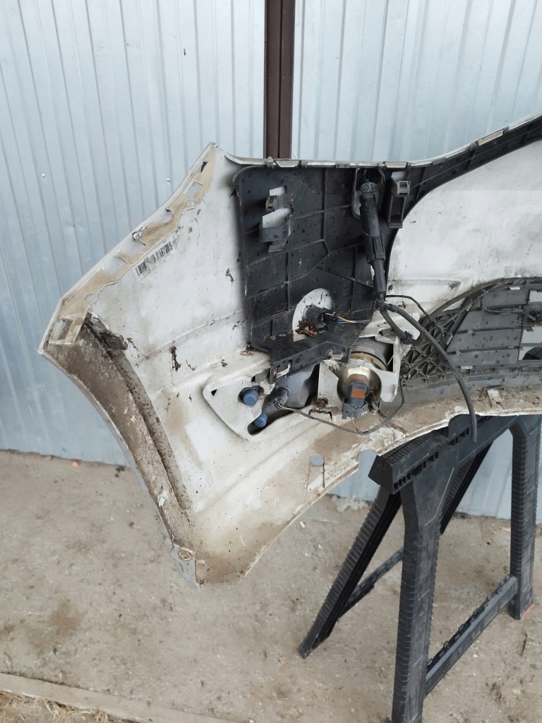 Бампер перед ксенон омыватель pdc ford galaxy lift mk3 iii 2010-2014 серебристый Доставка